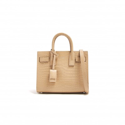 YSL BABY SAC DE JOUR CROC EMBOSSED 392035DND1N2721 (22*18*10.5cm)